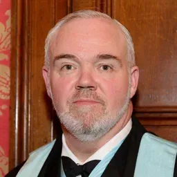 James Bryan MStJ BEM, Clerk of the Distillers’ Company.